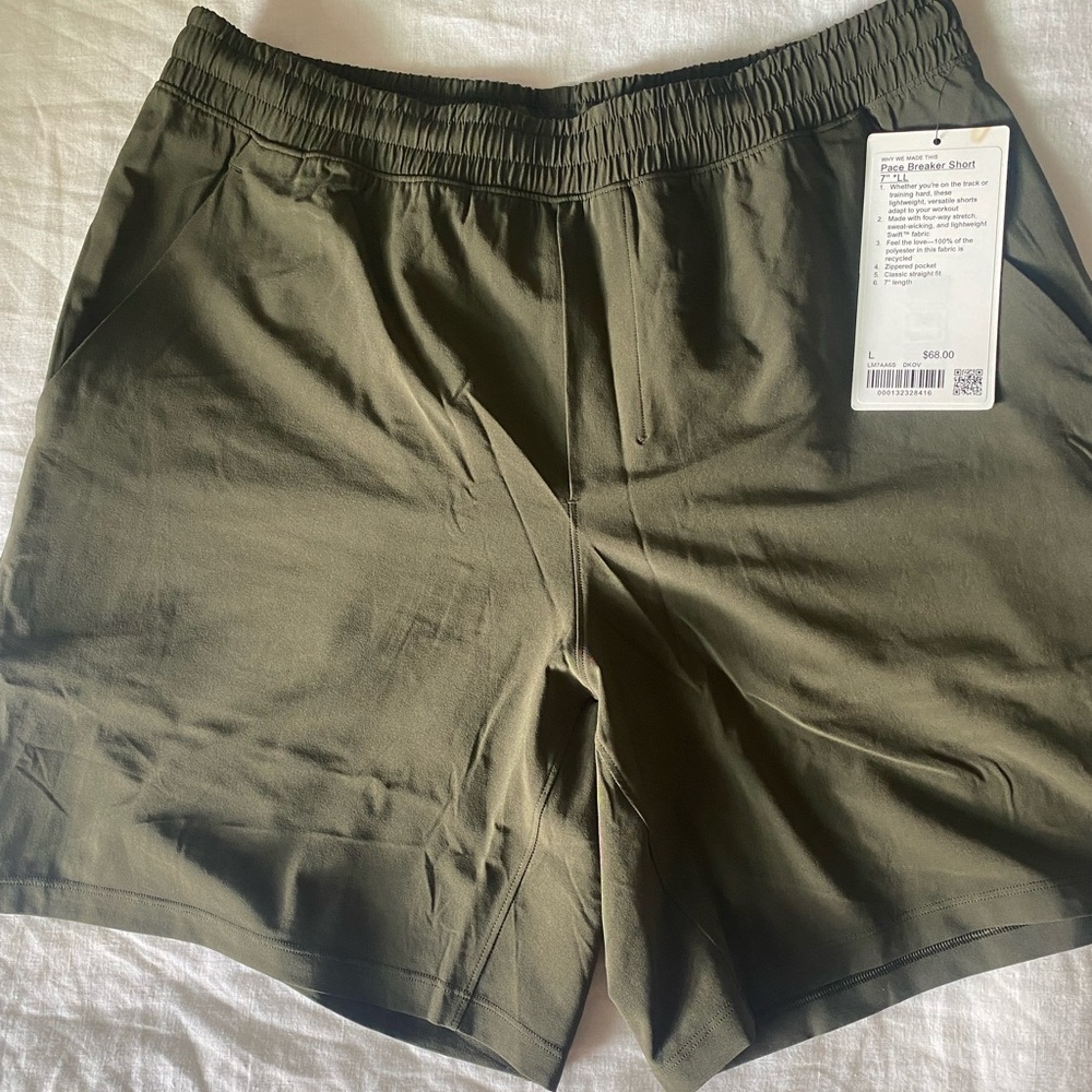 Lululemon pace breaker short 7”